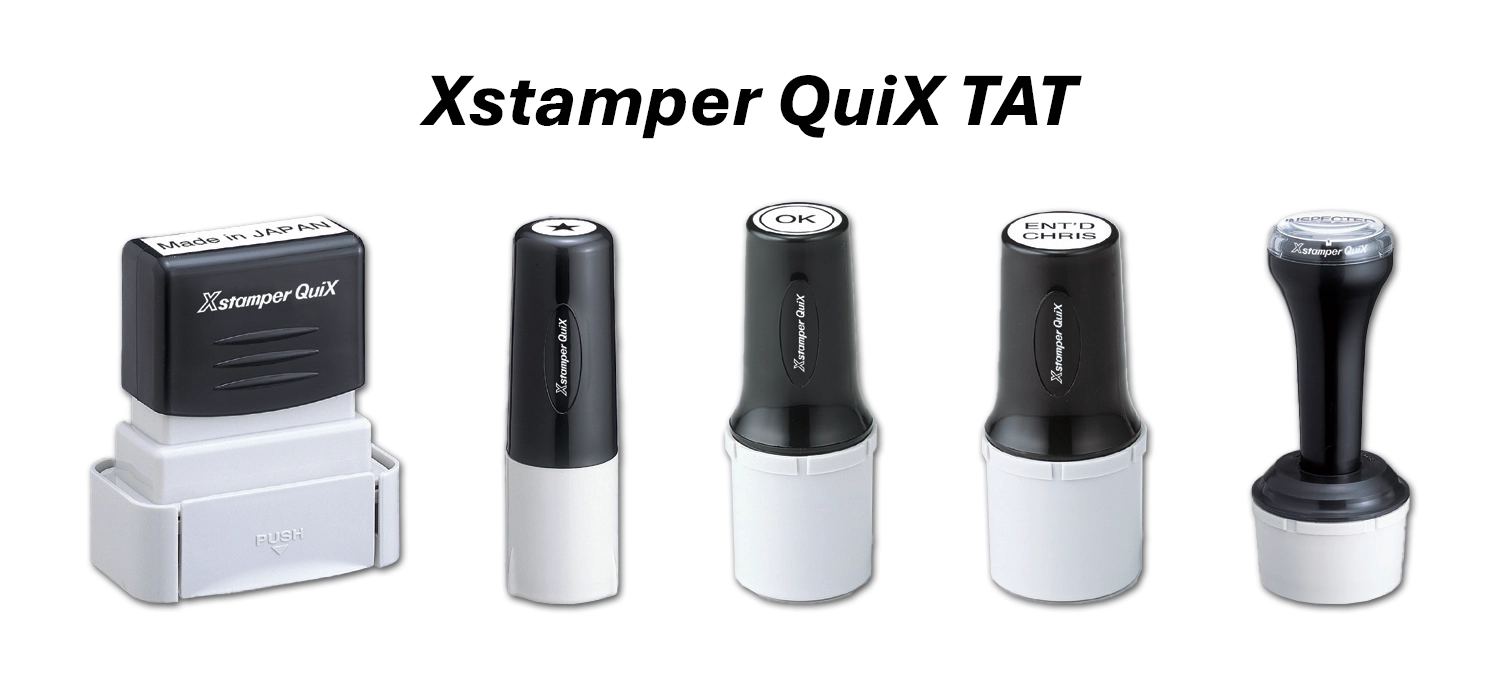 TAT Xstamper QuiX Shachihata Stamp – High-Quality Industrial Stamp